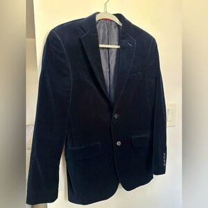 Men's ALFANI Slim-Fit Solid Velvet Blazer